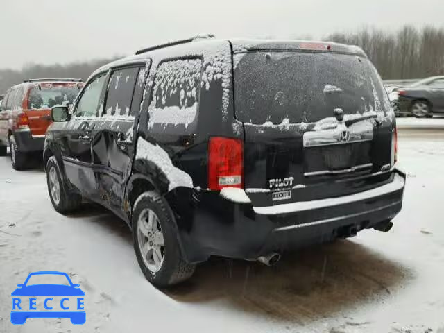 2009 HONDA PILOT EXL 5FNYF48599B016303 image 2