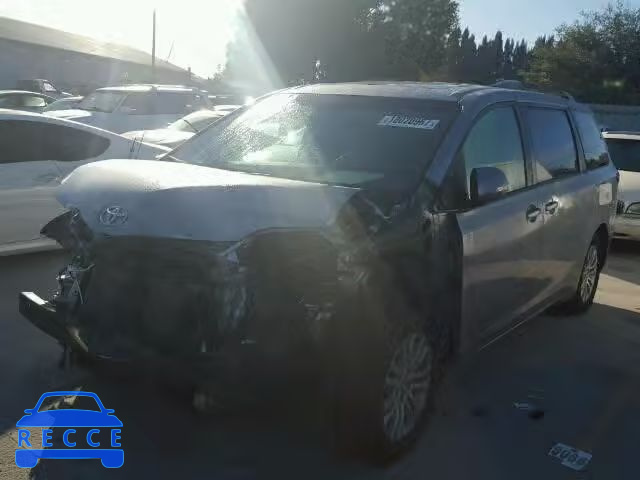 2014 TOYOTA SIENNA XLE 5TDYK3DC4ES477599 image 1