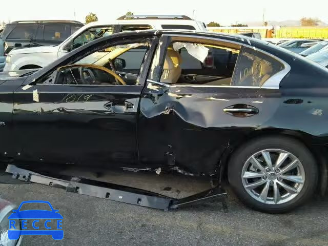 2016 INFINITI Q50 PREMIU JN1EV7APXGM303272 зображення 9