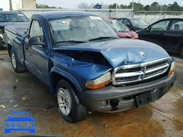 2004 DODGE DAKOTA SXT 1D7FL16K44S507158 зображення 0