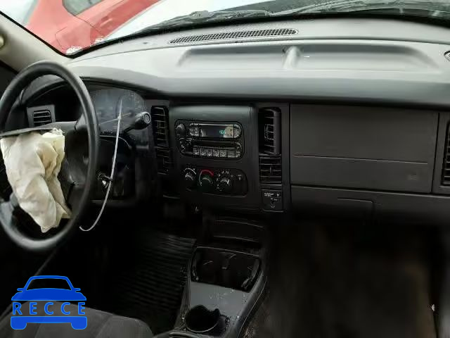 2004 DODGE DAKOTA SXT 1D7FL16K44S507158 зображення 9