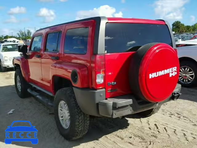 2008 HUMMER H3 SUV 5GTEN13E888112054 image 2