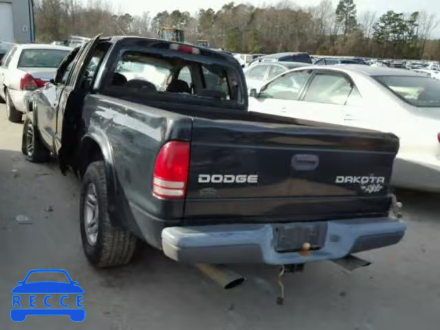 2003 DODGE DAKOTA QUA 1D7HL38X43S236677 Bild 2