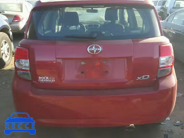 2013 TOYOTA SCION XD JTKKUPB41D1037864 зображення 9