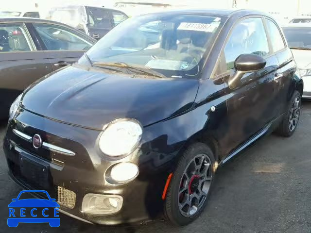 2012 FIAT 500 SPORT 3C3CFFBR9CT287716 зображення 1