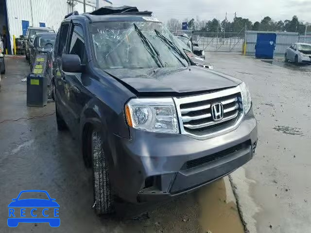 2014 HONDA PILOT TOUR 5FNYF3H91EB018232 image 0