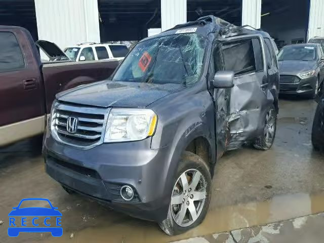 2014 HONDA PILOT TOUR 5FNYF3H91EB018232 image 1