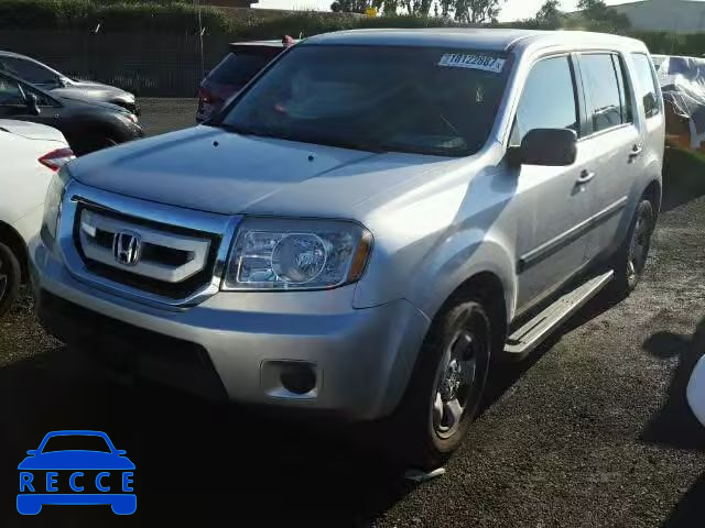 2011 HONDA PILOT LX 5FNYF4H20BB016735 image 1