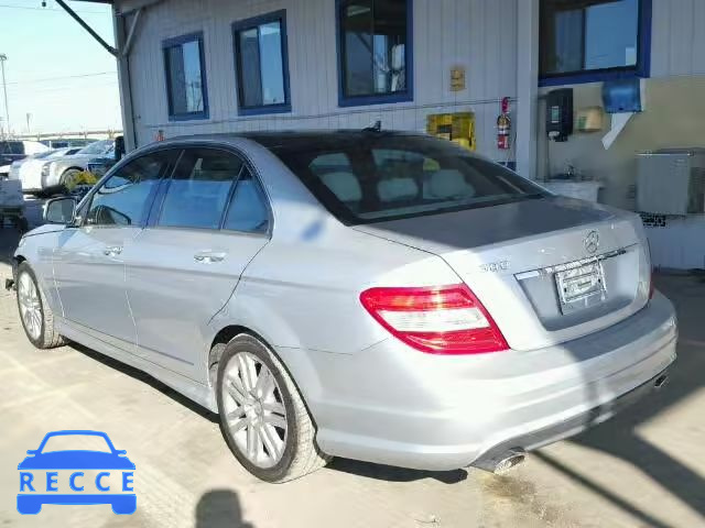 2009 MERCEDES-BENZ C300 WDDGF54X79R082728 image 2