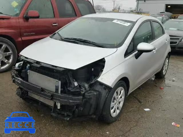2012 KIA RIO LX KNADM5A39C6080974 image 1