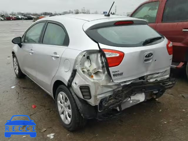2012 KIA RIO LX KNADM5A39C6080974 image 2