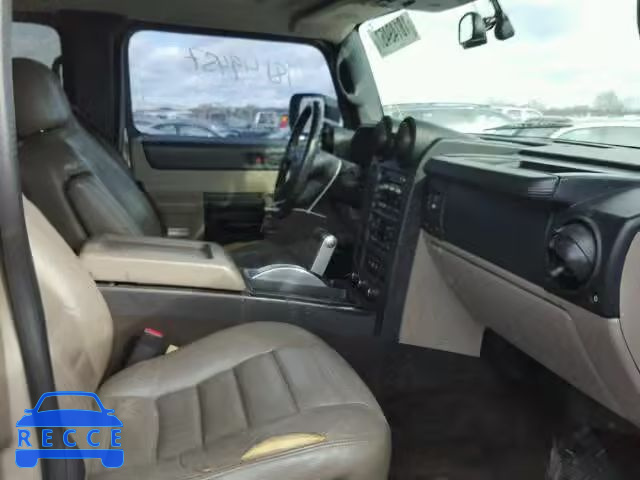 2005 HUMMER H2 5GRGN23U45H109952 image 4