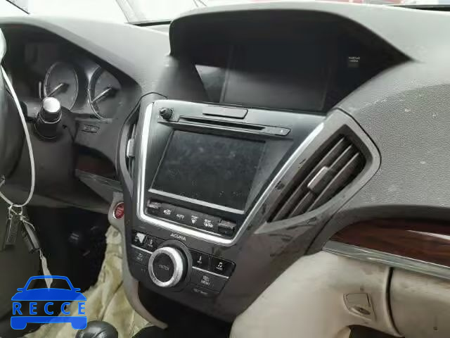 2014 ACURA MDX TECH 5FRYD4H41EB022988 зображення 8