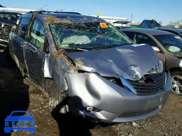 2014 TOYOTA SIENNA XLE 5TDYK3DC4ES497223 image 0