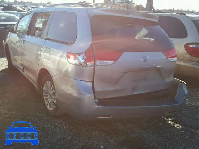 2014 TOYOTA SIENNA XLE 5TDYK3DC4ES497223 image 2