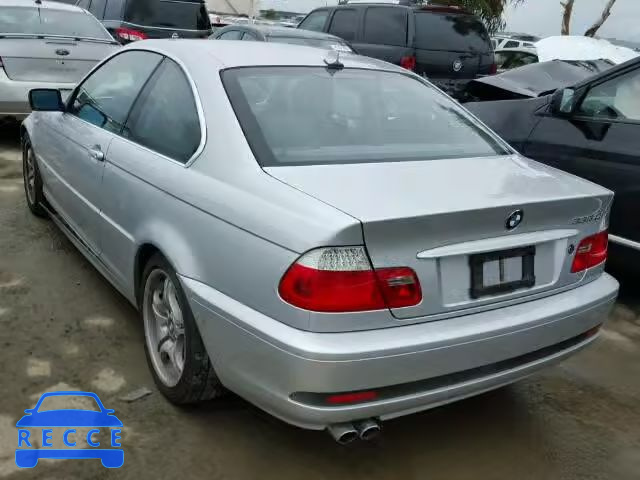 2004 BMW 330CI WBABD53414PL14811 зображення 2