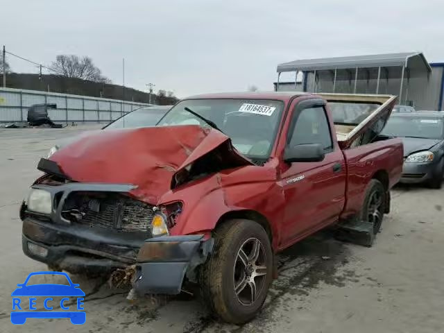 2004 TOYOTA TACOMA 5TENL42N14Z415539 image 1