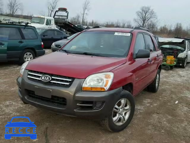 2007 KIA SPORTAGE E KNDJE723977348998 image 1