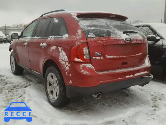 2011 FORD EDGE SEL 2FMDK3JC4BBB40474 image 2