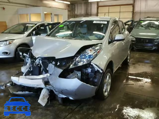 2012 NISSAN LEAF SV/SL JN1AZ0CPXCT019017 Bild 1