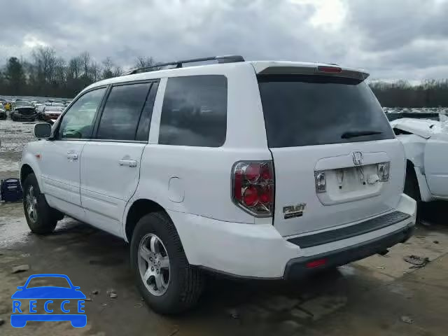 2008 HONDA PILOT EXL 5FNYF28768B027425 image 2