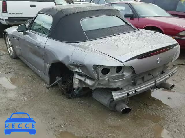 2000 HONDA S2000 JHMAP1147YT004997 image 2