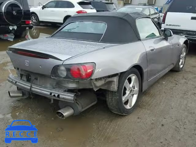 2000 HONDA S2000 JHMAP1147YT004997 image 3