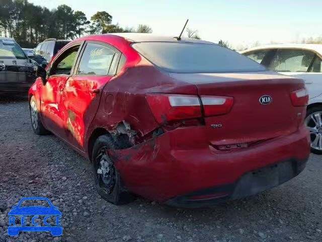 2015 KIA RIO LX KNADM4A32F6429553 image 2