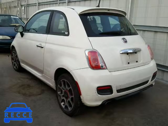 2012 FIAT 500 SPORT 3C3CFFBR1CT357905 image 2