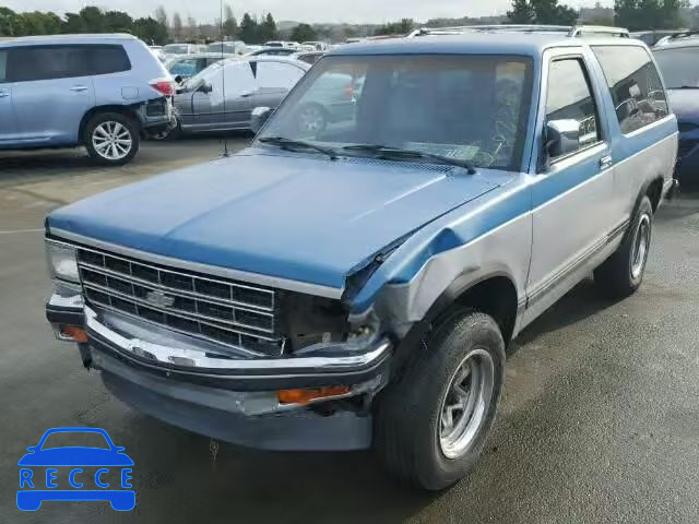 1988 CHEVROLET S10 BLAZER 1GNCS18Z1J8203862 зображення 1