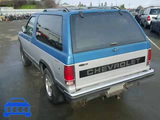 1988 CHEVROLET S10 BLAZER 1GNCS18Z1J8203862 image 2