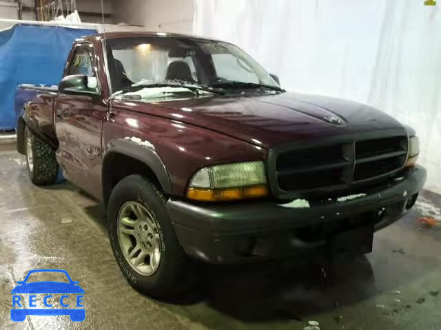 2002 DODGE DAKOTA/SXT 1B7FL16X52S708635 зображення 0