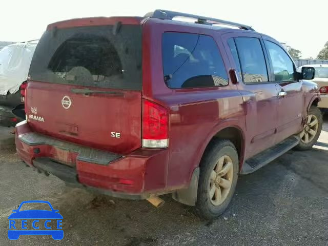 2008 NISSAN ARMADA 5N1BA08D18N606978 зображення 3