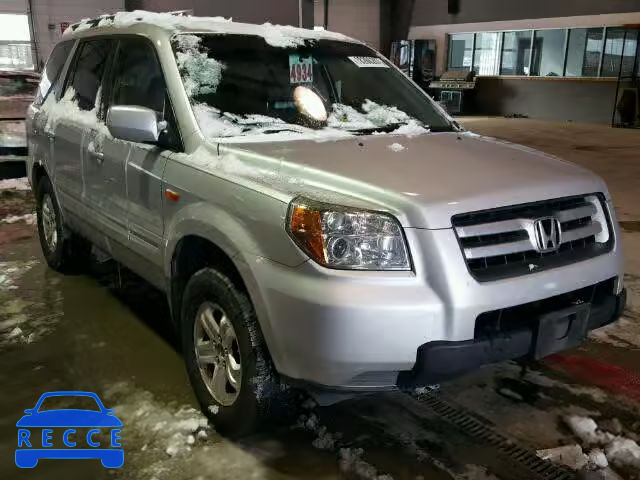 2008 HONDA PILOT VP 5FNYF18278B007215 зображення 0