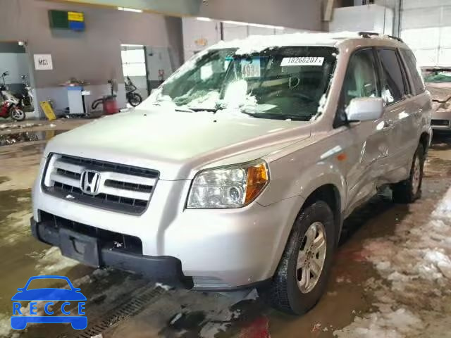 2008 HONDA PILOT VP 5FNYF18278B007215 зображення 1