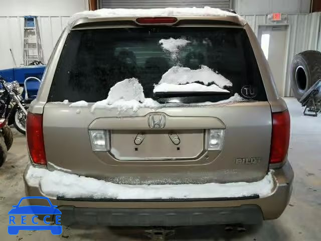 2004 HONDA PILOT EX 2HKYF18464H558894 image 9