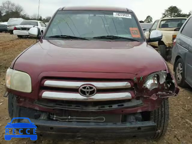 2005 TOYOTA TUNDRA ACC 5TBRT34115S469162 image 9