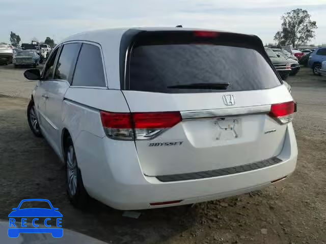 2014 HONDA ODYSSEY EX 5FNRL5H61EB004684 image 2