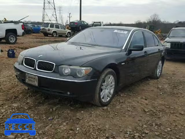 2002 BMW 745LI WBAGN63432DR06606 image 1
