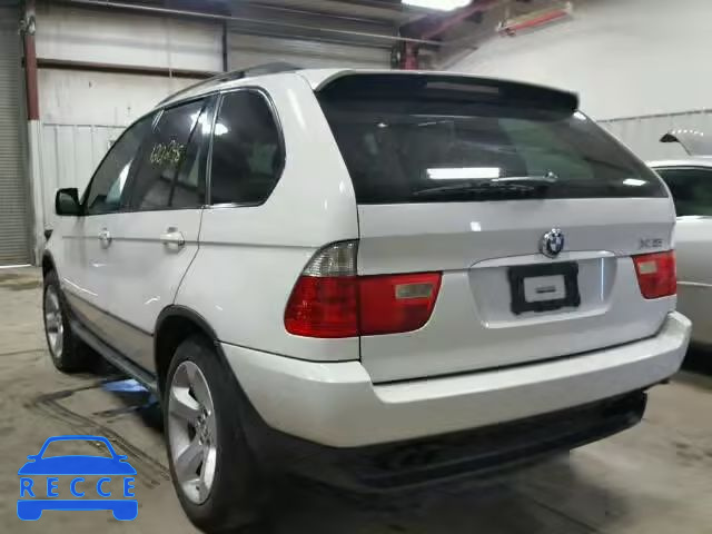 2005 BMW X5 4.4I 5UXFB53535LV13336 зображення 2