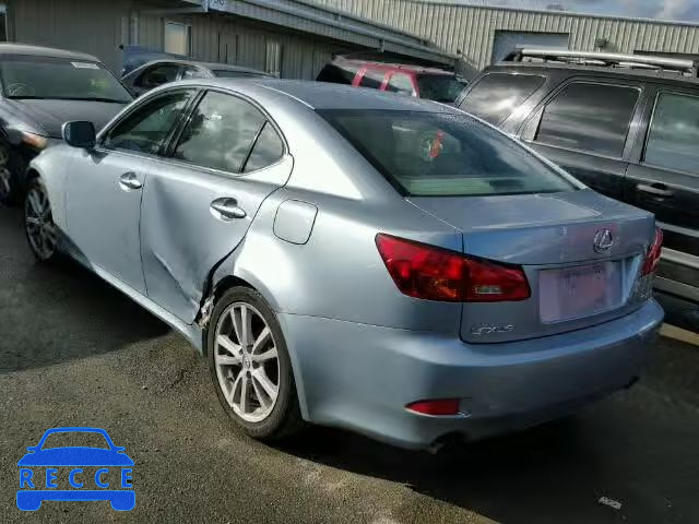 2006 LEXUS IS 250 JTHBK262962021531 image 2