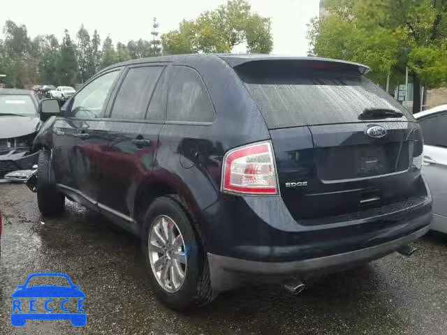 2008 FORD EDGE SEL 2FMDK38C78BB39902 зображення 2