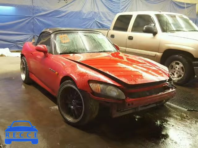 2000 HONDA S2000 JHMAP1144YT007372 image 0