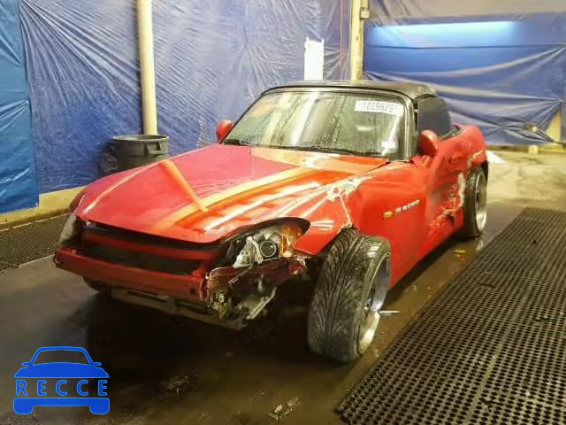 2000 HONDA S2000 JHMAP1144YT007372 image 1