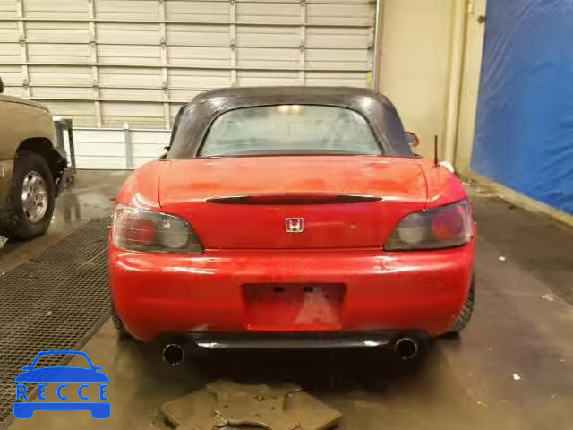 2000 HONDA S2000 JHMAP1144YT007372 image 5