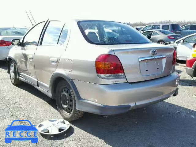 2003 TOYOTA ECHO JTDBT123330264539 image 2