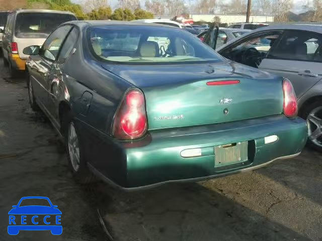 2001 CHEVROLET MONTE CARL 2G1WW12E919246763 Bild 2