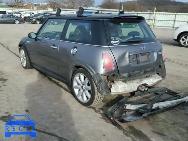 2004 MINI COOPER S WMWRE334X4TD80316 image 2