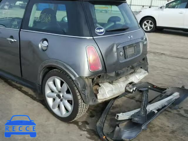 2004 MINI COOPER S WMWRE334X4TD80316 image 8