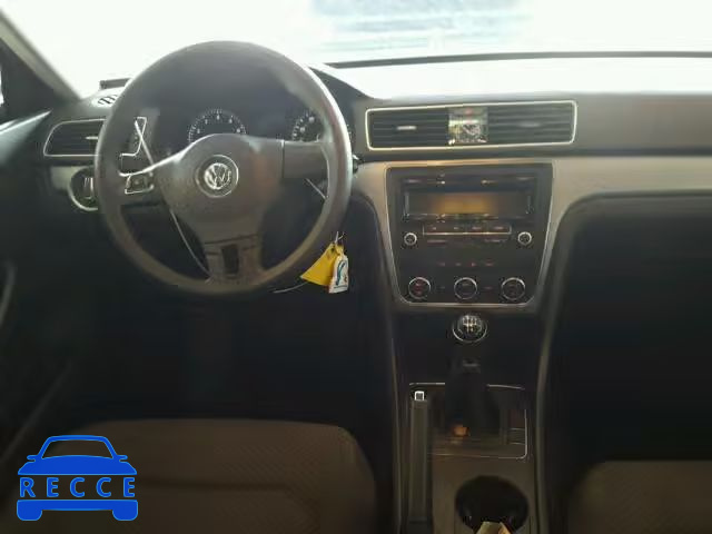 2012 VOLKSWAGEN PASSAT S 1VWAP7A31CC008383 image 9
